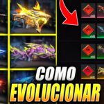 Solicitar amaras evolutivas | FREE FIRE ¿Cómo funcionan las armas evolutivas?
